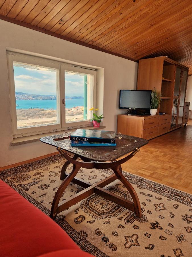 House Among Olive Trees With A Sea View 1 Lägenhet Ankaran Exteriör bild
